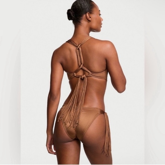 New! Victoria’s Secret archives macrame fringe monokini one piece 3858 - Picture 14 of 14